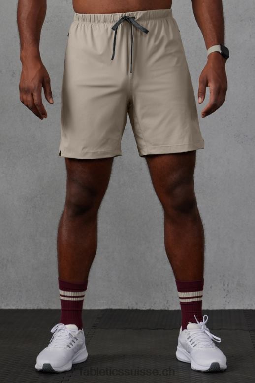 Hommes celui court (doublé) 162 B0B6R3295 kaki brutaliste Fabletics