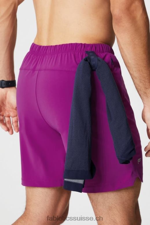 Hommes celui qui est court 151 B0B6R3228 aubergine Fabletics