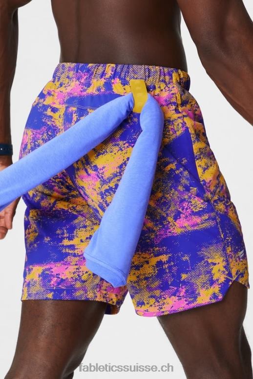 Hommes celui qui est court 151 B0B6R3229 bruit ambiant jaune coucher de soleil Fabletics