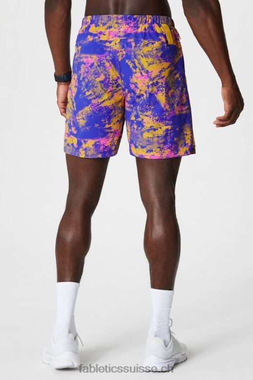 Hommes celui qui est court 151 B0B6R3229 bruit ambiant jaune coucher de soleil Fabletics
