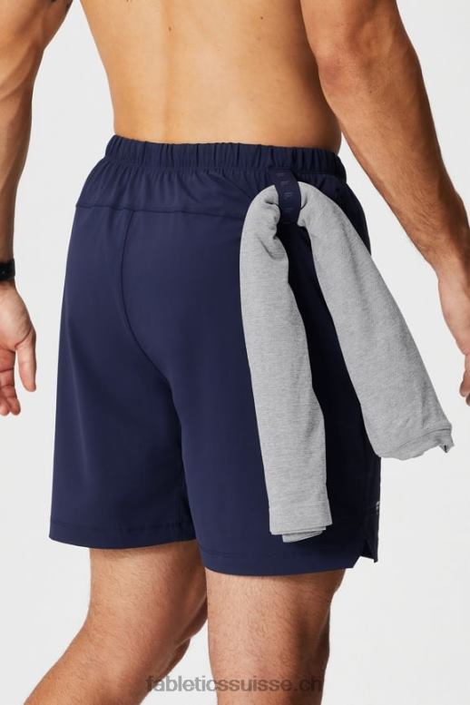 Hommes celui qui est court 152 B0B6R3232 bleu marine profond Fabletics