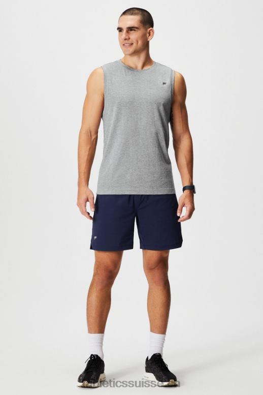 Hommes celui qui est court 152 B0B6R3232 bleu marine profond Fabletics
