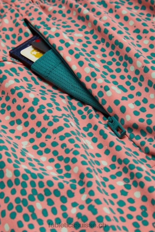 Hommes celui qui est court 153 B0B6R3237 Peach Kiss pois organiques Fabletics