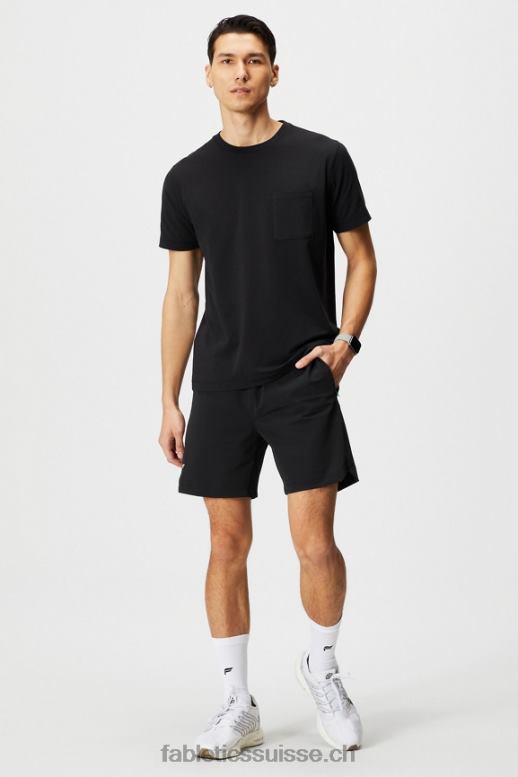 Hommes celui qui est court 153 B0B6R3239 noir/vert herbe Fabletics