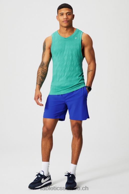 Hommes celui qui est court 154 B0B6R3245 bleu oxford Fabletics