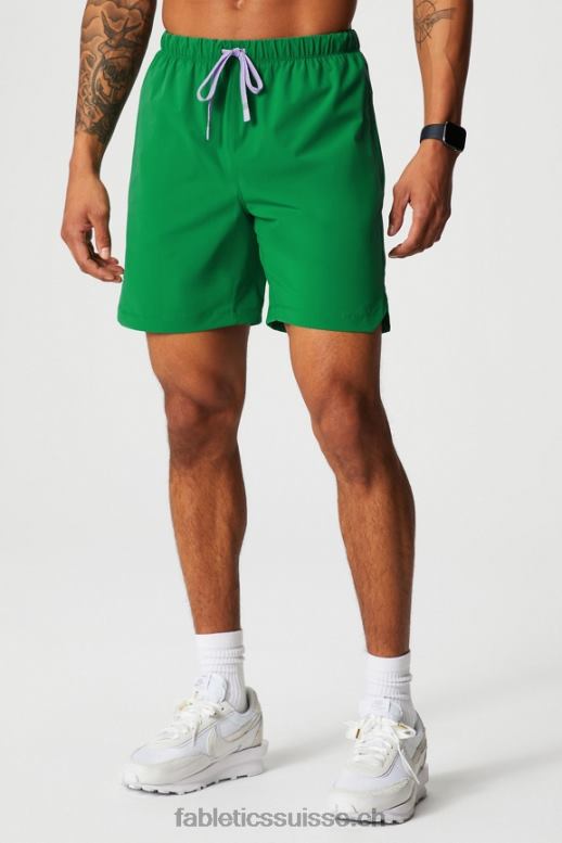 Hommes celui qui est court 154 B0B6R3246 vert Fabletics