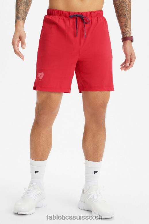 Hommes celui qui est court 155 B0B6R3248 coeur de bonbon cerise classique Fabletics