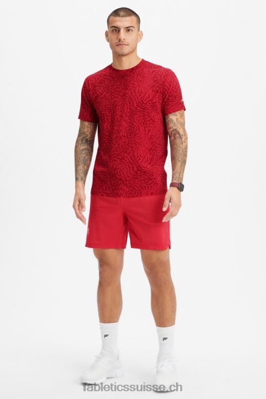 Hommes celui qui est court 155 B0B6R3248 coeur de bonbon cerise classique Fabletics