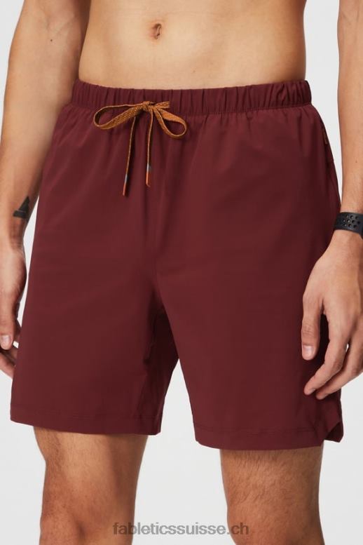 Hommes celui qui est court 155 B0B6R3251 rouge adrénaline Fabletics