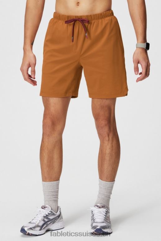 Hommes celui qui est court 156 B0B6R3252 rouille vintage Fabletics
