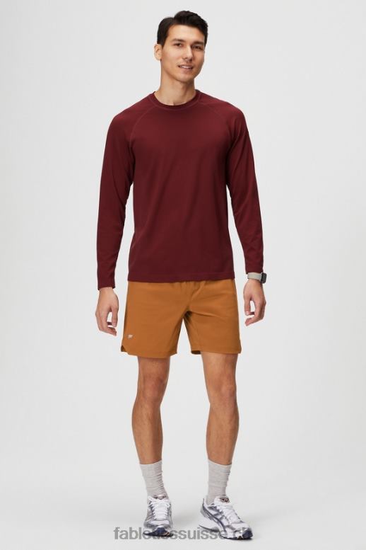 Hommes celui qui est court 156 B0B6R3252 rouille vintage Fabletics