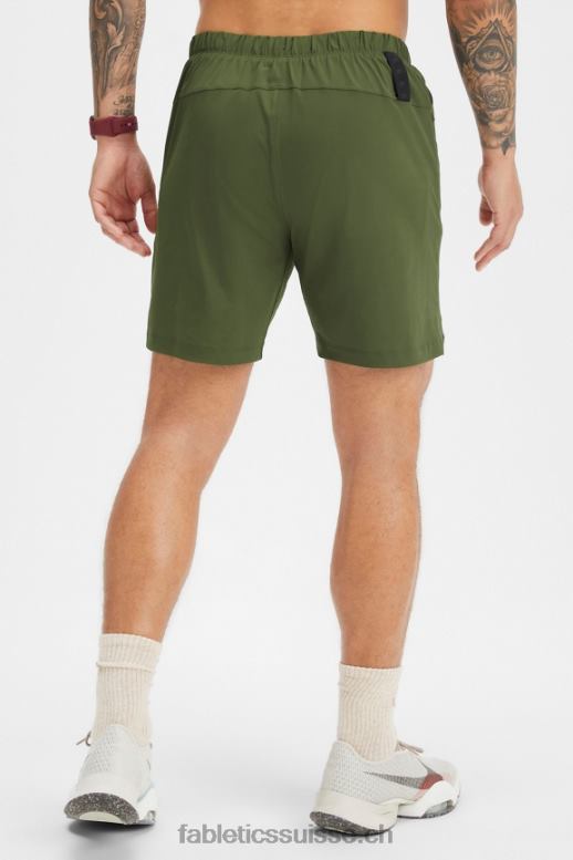 Hommes celui qui est court 156 B0B6R3254 mousse noire Fabletics