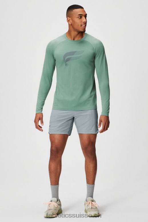 Hommes celui qui est court 157 B0B6R3257 gris ombre Fabletics