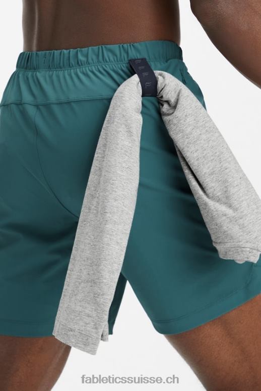 Hommes celui qui est court 157 B0B6R3258 sarcelle d\'océan Fabletics