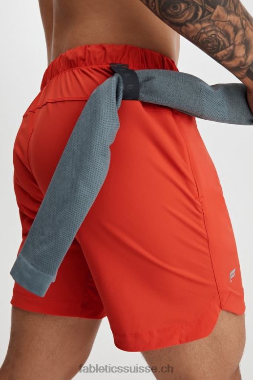 Hommes celui qui est court 161 B0B6R3281 feu orange Fabletics