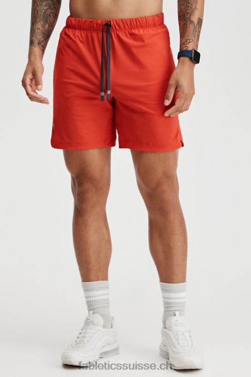 Hommes celui qui est court 161 B0B6R3281 feu orange Fabletics
