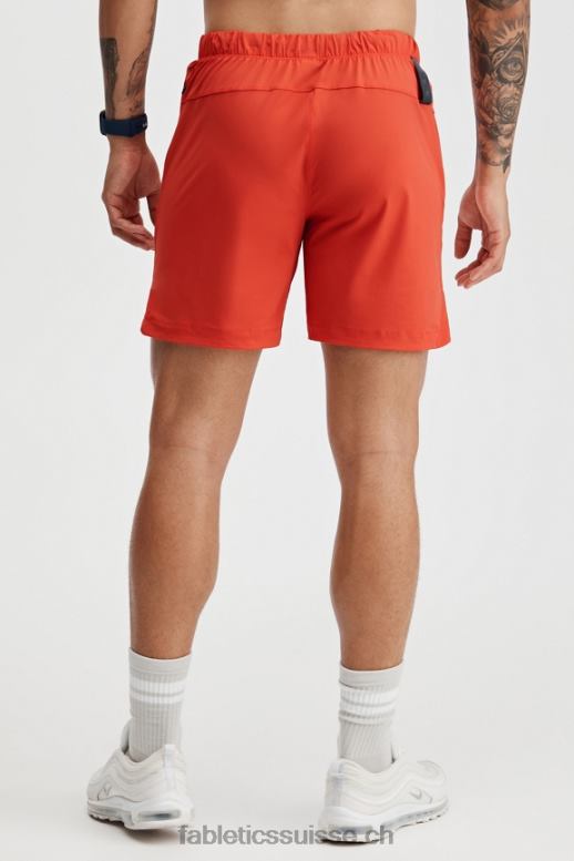 Hommes celui qui est court 161 B0B6R3281 feu orange Fabletics