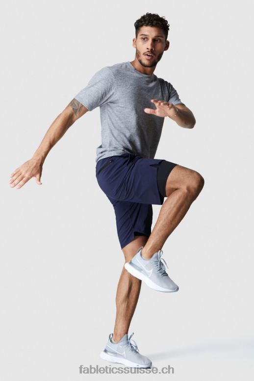 Hommes la franchise courte (doublée) B0B6R3355 marine Fabletics