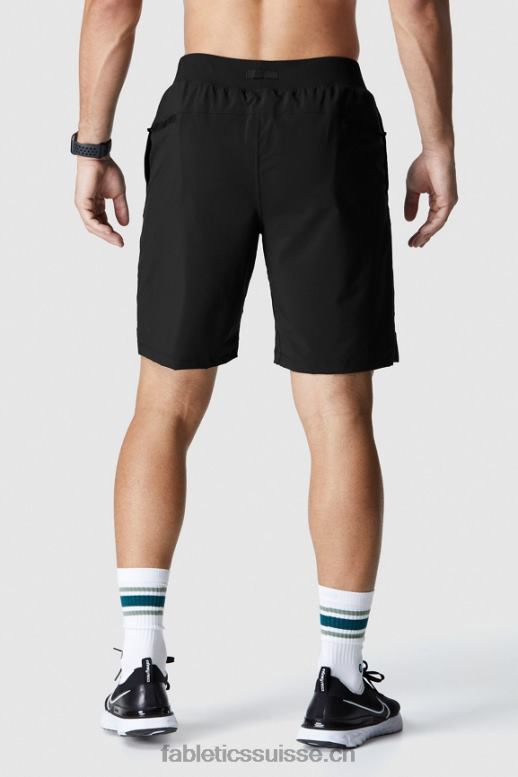 Hommes la franchise courte (doublée) B0B6R3356 noir Fabletics