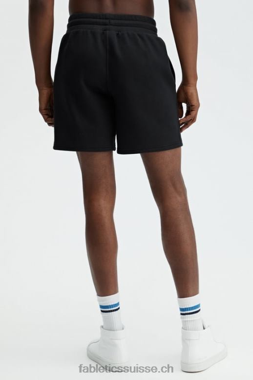 Hommes le court d\'après-match B0B6R3347 noir Fabletics