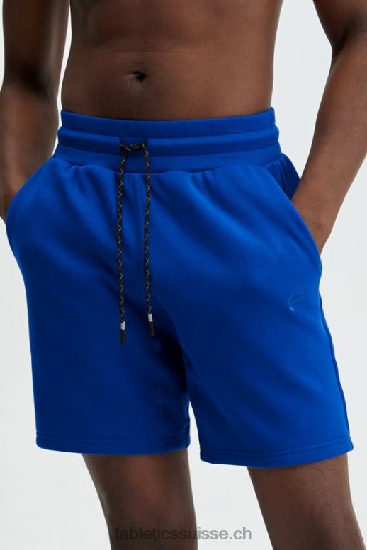 Hommes le court d'après-match B0B6R3348 bleu classique Fabletics