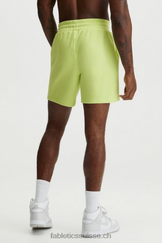 Hommes le court d\'après-match B0B6R3351 chaux fanée Fabletics
