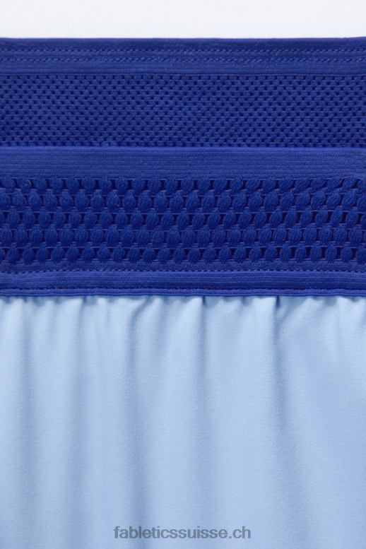 Hommes le court fondamental 163 B0B6R3331 bleu vapeur Fabletics
