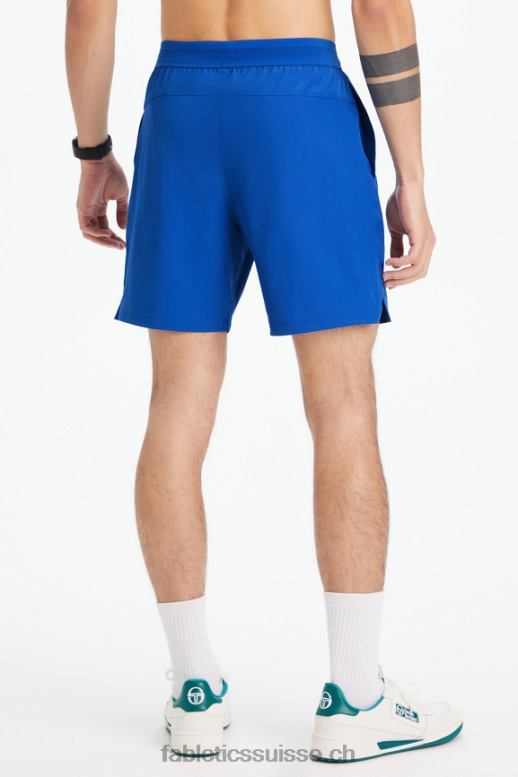Hommes le court fondamental 163 B0B6R3332 bleu de course Fabletics