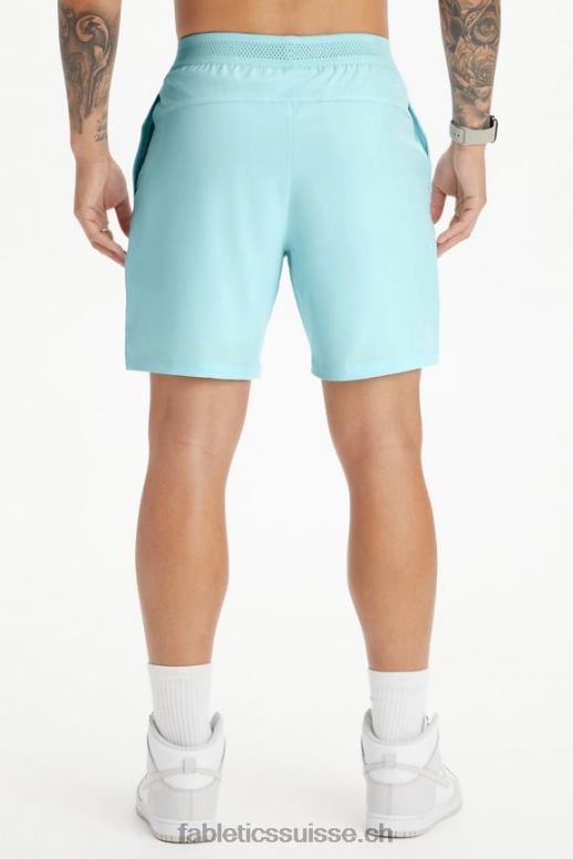 Hommes le court fondamental 163 B0B6R3333 bleu nordique Fabletics