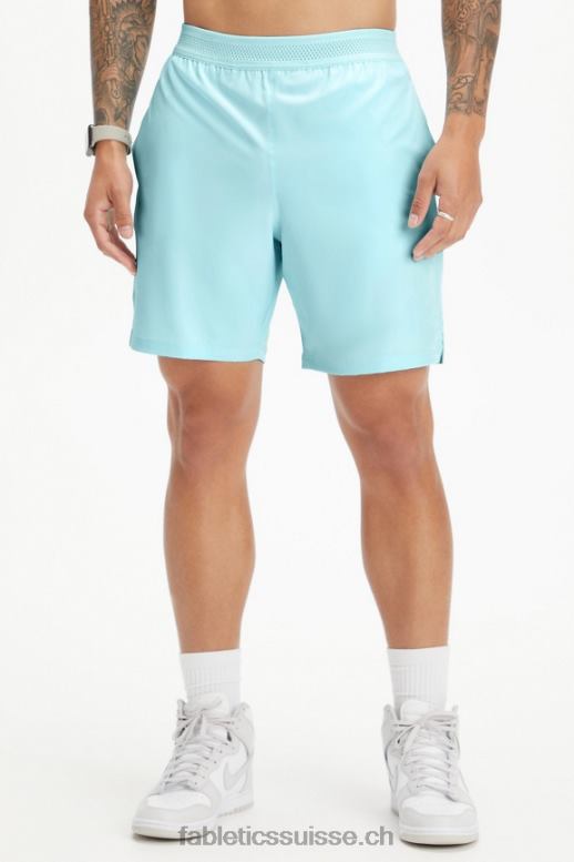 Hommes le court fondamental 163 B0B6R3333 bleu nordique Fabletics