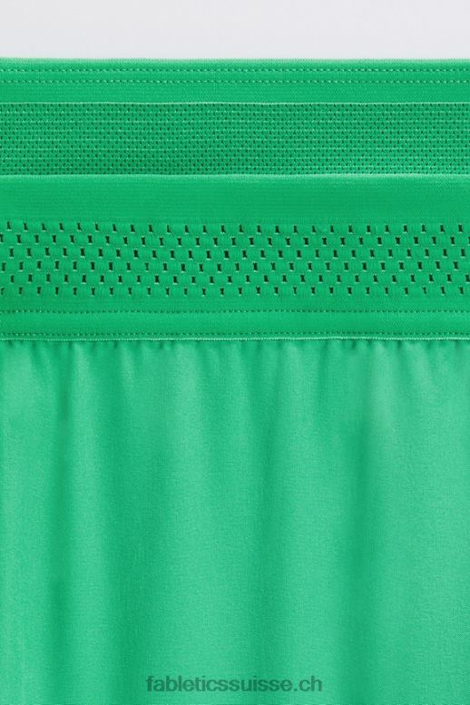 Hommes le court fondamental 164 B0B6R3335 essentiel vert perforé Fabletics