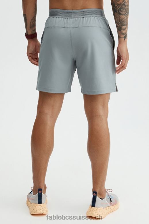 Hommes le court fondamental 164 B0B6R3338 gris ombre Fabletics