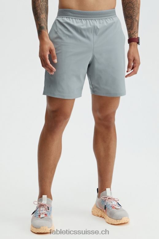 Hommes le court fondamental 164 B0B6R3338 gris ombre Fabletics