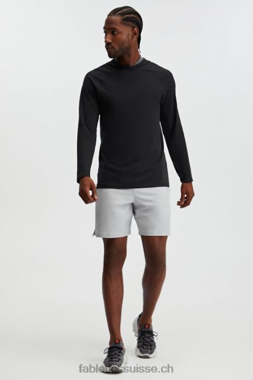 Hommes le court fondamental 165 B0B6R3343 gris minéral Fabletics