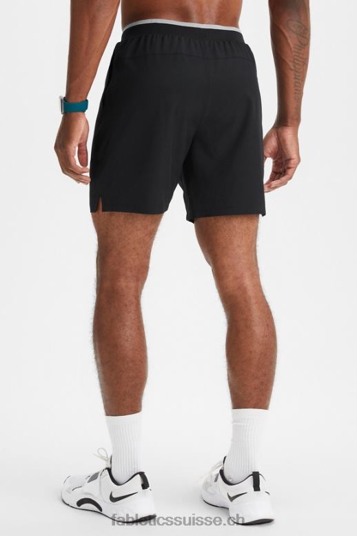 Hommes le court fondamental ii 143 B0B6R3191 noir Fabletics
