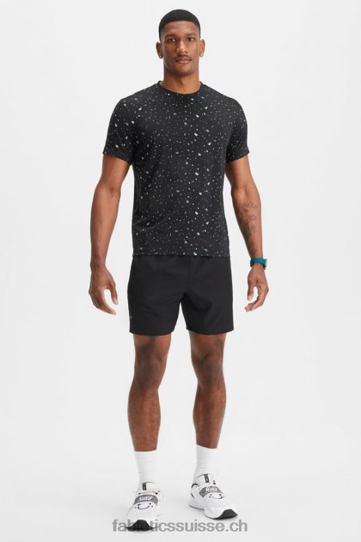 Hommes le court fondamental ii 143 B0B6R3191 noir Fabletics