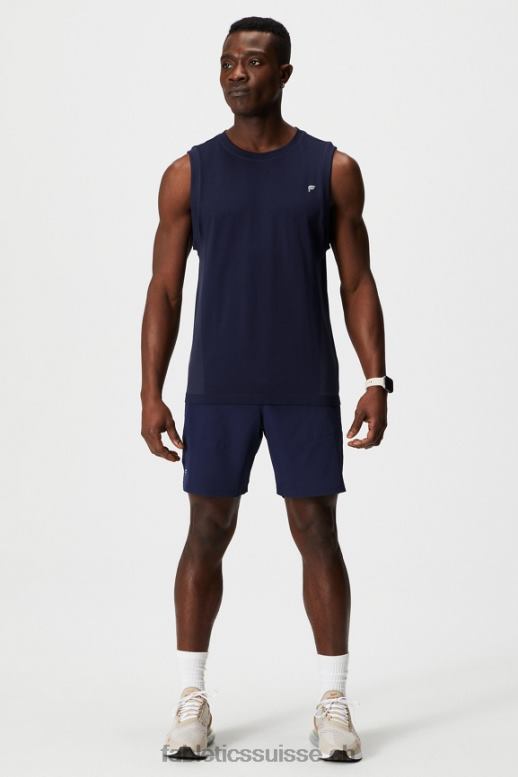 Hommes le court fondamental ii 144 B0B6R3192 bleu marine profond Fabletics