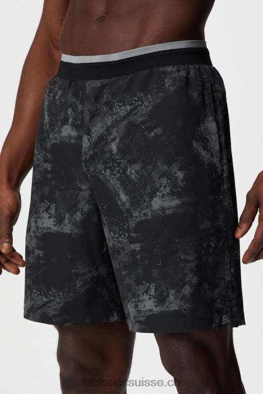 Hommes le court fondamental ii 144 B0B6R3193 bruit ambiant noir Fabletics