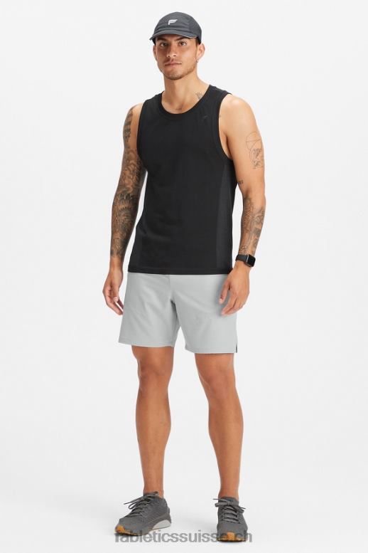 Hommes le court fondamental ii 144 B0B6R3194 gris minéral Fabletics