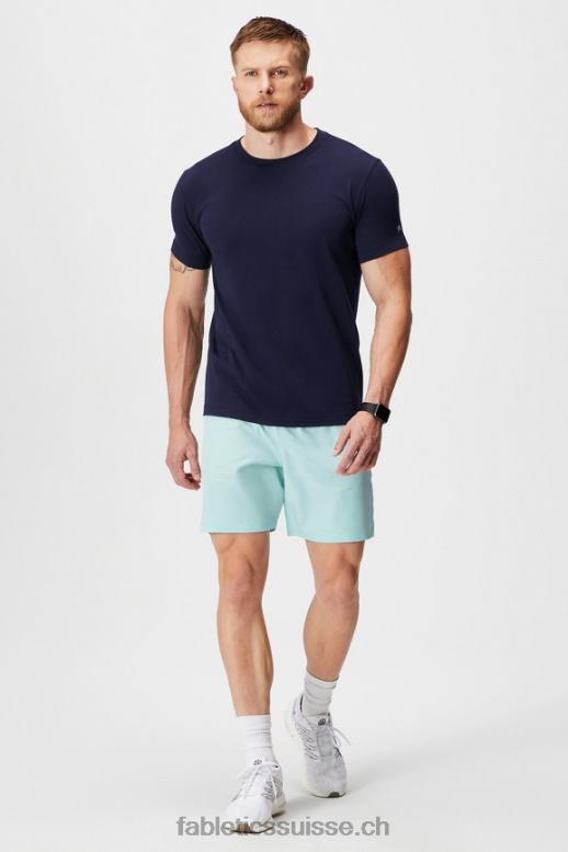 Hommes le court fondamental ii 144 B0B6R3195 bleu nordique Fabletics
