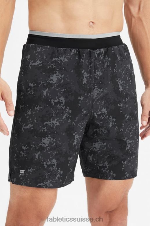 Hommes le court fondamental ii 145 B0B6R3197 camouflage nu noir Fabletics