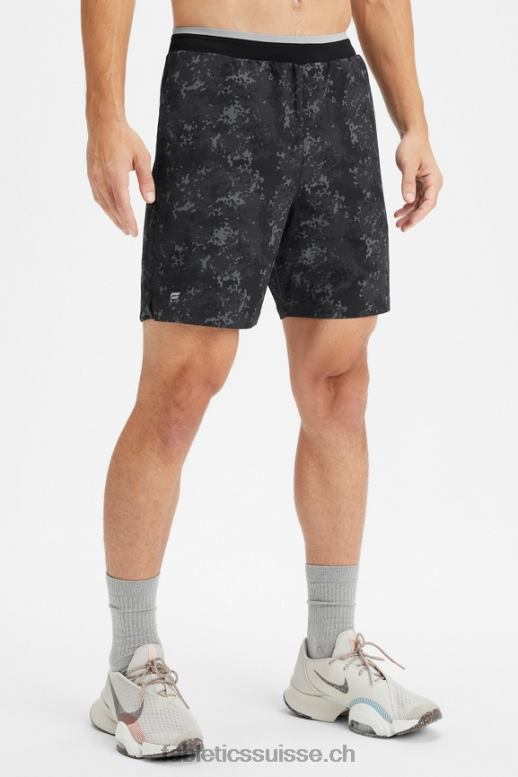 Hommes le court fondamental ii 145 B0B6R3197 camouflage nu noir Fabletics