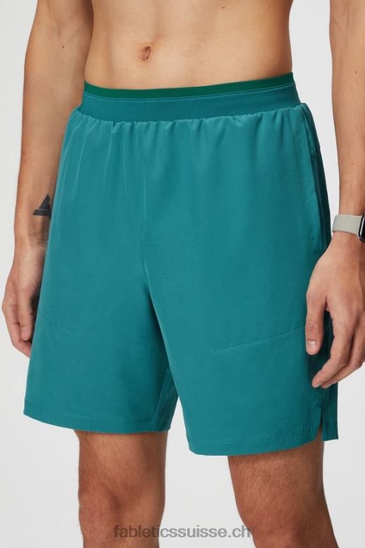 Hommes le court fondamental ii 146 B0B6R3202 Sarcelle foncée Fabletics