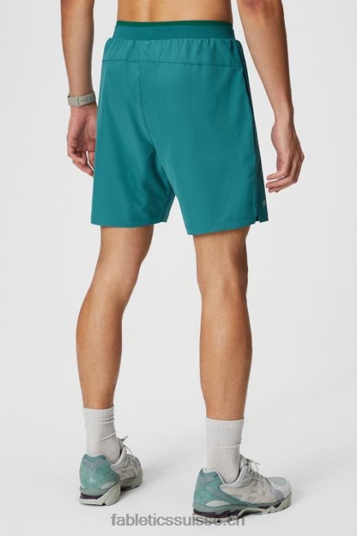 Hommes le court fondamental ii 146 B0B6R3202 Sarcelle foncée Fabletics