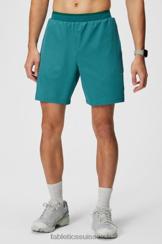 Hommes le court fondamental ii 146 B0B6R3202 Sarcelle foncée Fabletics