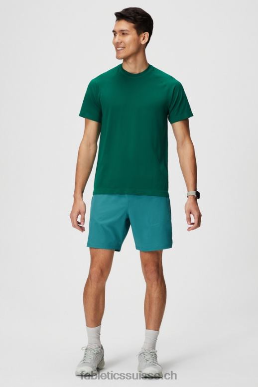 Hommes le court fondamental ii 146 B0B6R3202 Sarcelle foncée Fabletics
