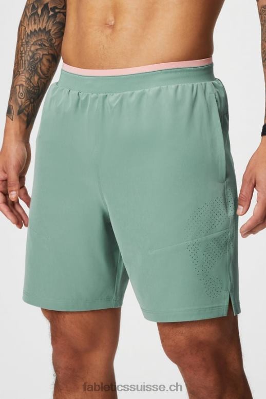 Hommes le court fondamental ii 146 B0B6R3203 thym gris perforé Fabletics