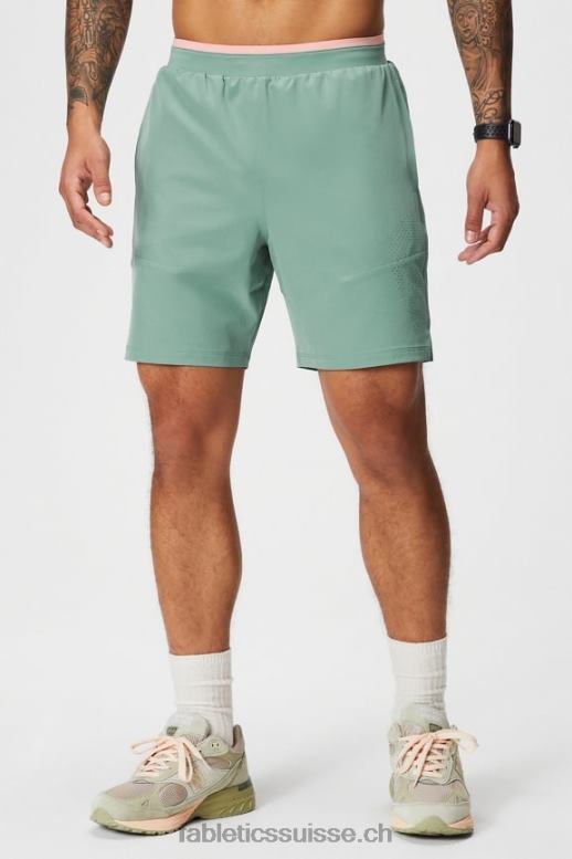 Hommes le court fondamental ii 146 B0B6R3203 thym gris perforé Fabletics