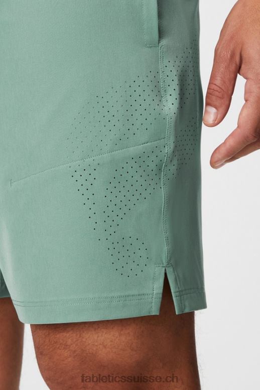 Hommes le court fondamental ii 146 B0B6R3203 thym gris perforé Fabletics