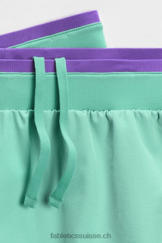 Hommes le court fondamental ii 146 B0B6R3206 brume de menthe perforé Fabletics